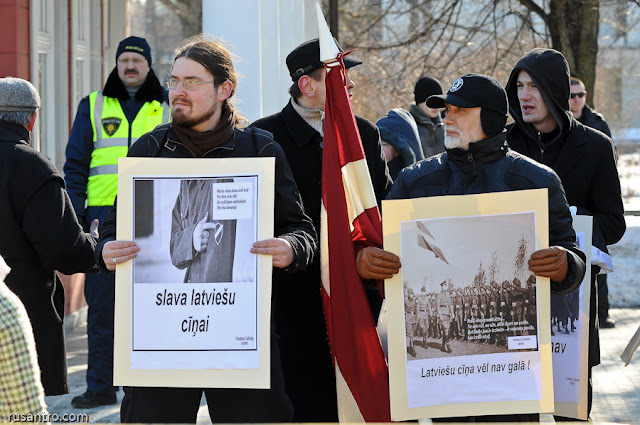 16. marts leģionāri gājiens Rīga Riga March 16