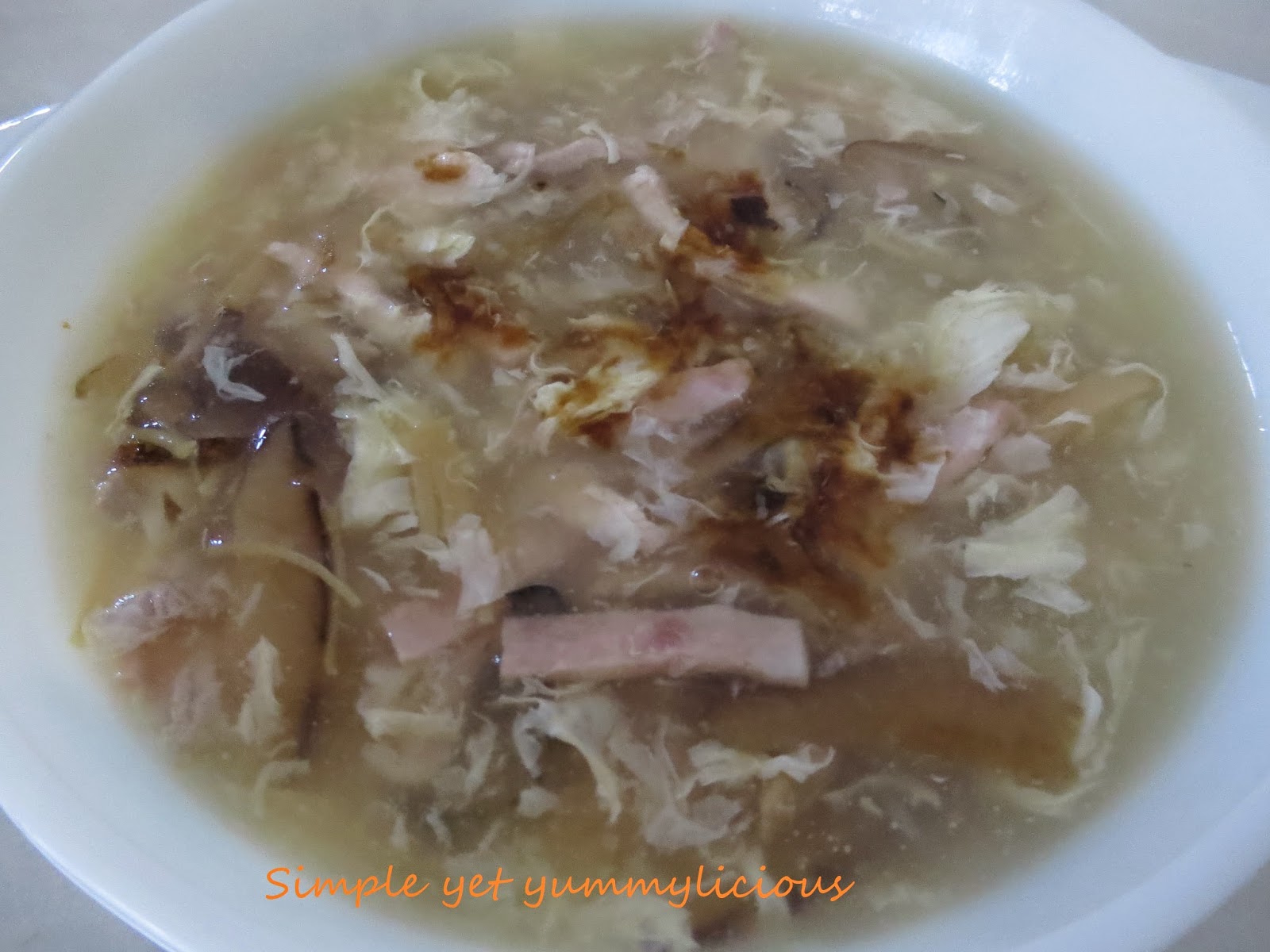 Simple yet yummylicious! Sea Cucumber Soup
