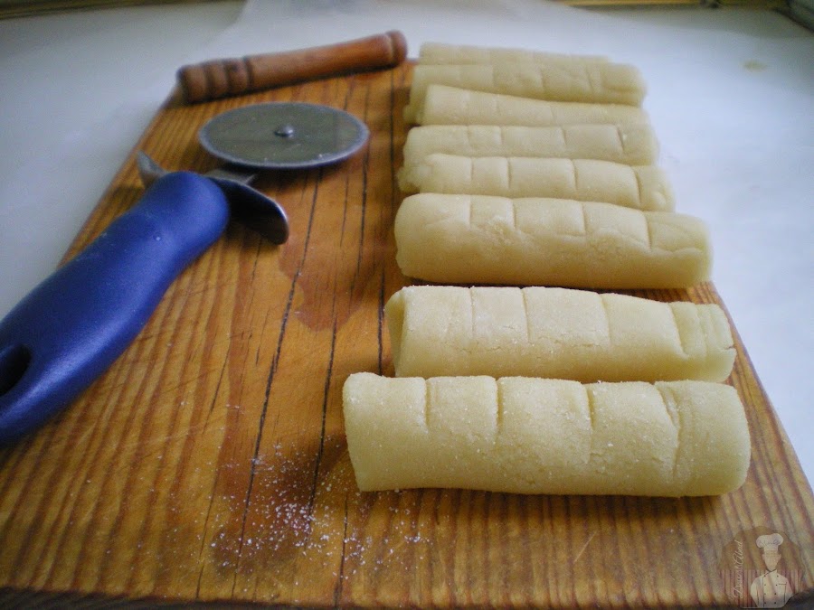 Tubos de mazapán