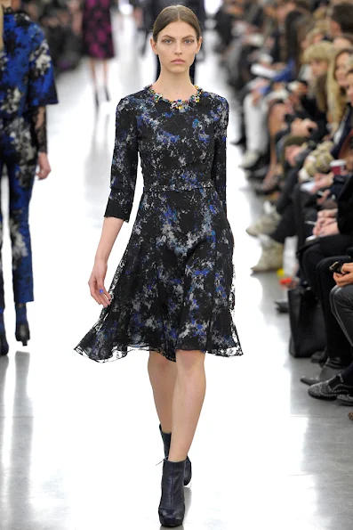 Princess Beatrice wore an Erdem Fall 2012 dress, who was in attendance collecting the ‘New Establishment’ Award