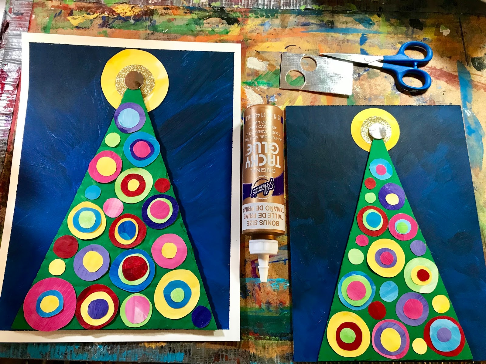 that artist woman: Kandinsky Christmas Tree that artist woman: Kandinsky Christmas Tree