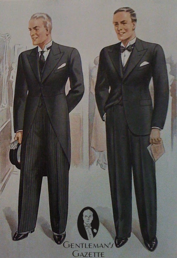 The uasal man Menswear in media from the 1930's