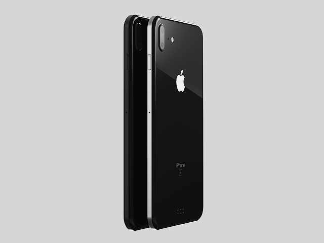 The image of iPhone 8 featuring curved glass edges with steel housing side as rumored. Along with that iPhone 8 will have a High quality Gorrilla Glass, Liquid metal frame, 6.9mm thin, 5.8 inch OLED edge to edge display