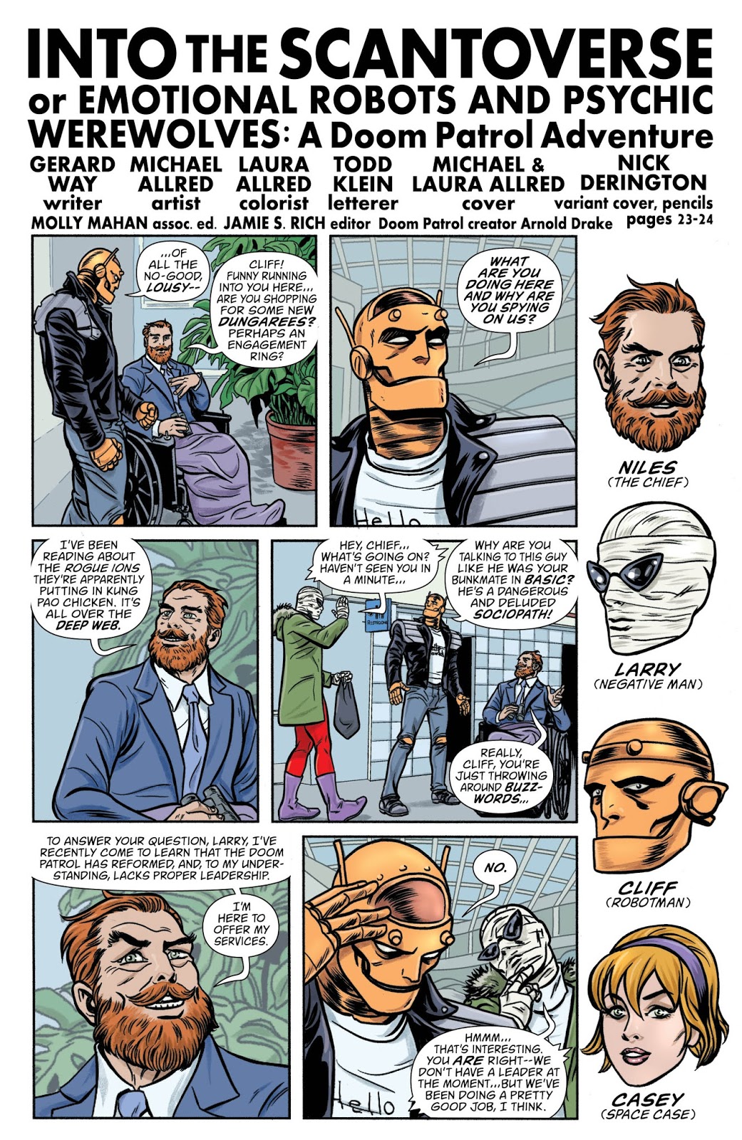 doom patrol comic doom patrol comic
