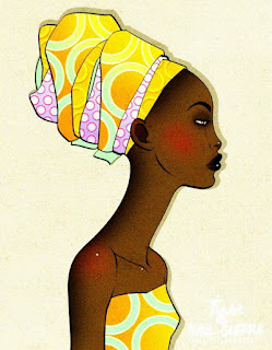 Oleos Mujeres Africanas