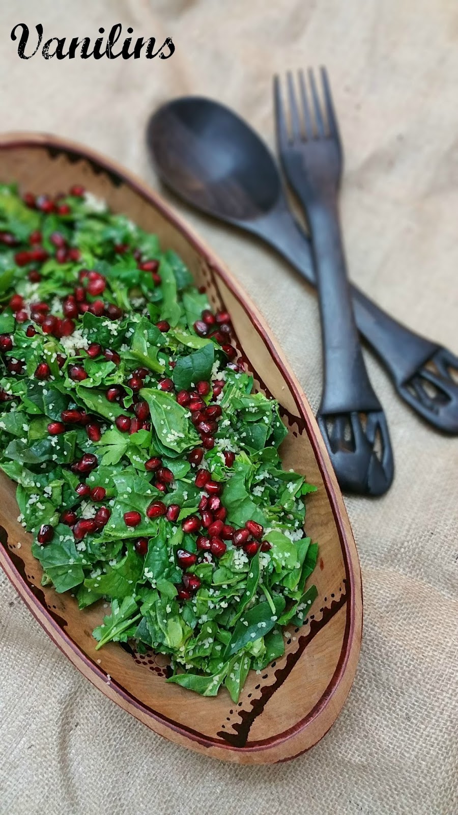 Pirinçli Ve Dereotlu Ispanak Salatası Pirinçli Ve Dereotlu Ispanak Salatası