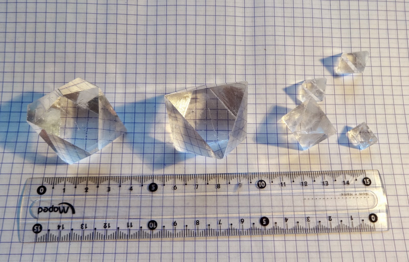 Crystal growing potassium alum