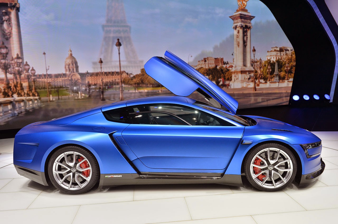 Автомобиль Volkswagen xl1 Concept