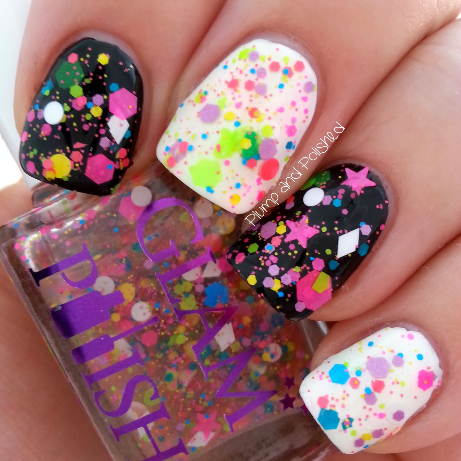 Plump and Polished: Glam Polish - Pacman and Candyland