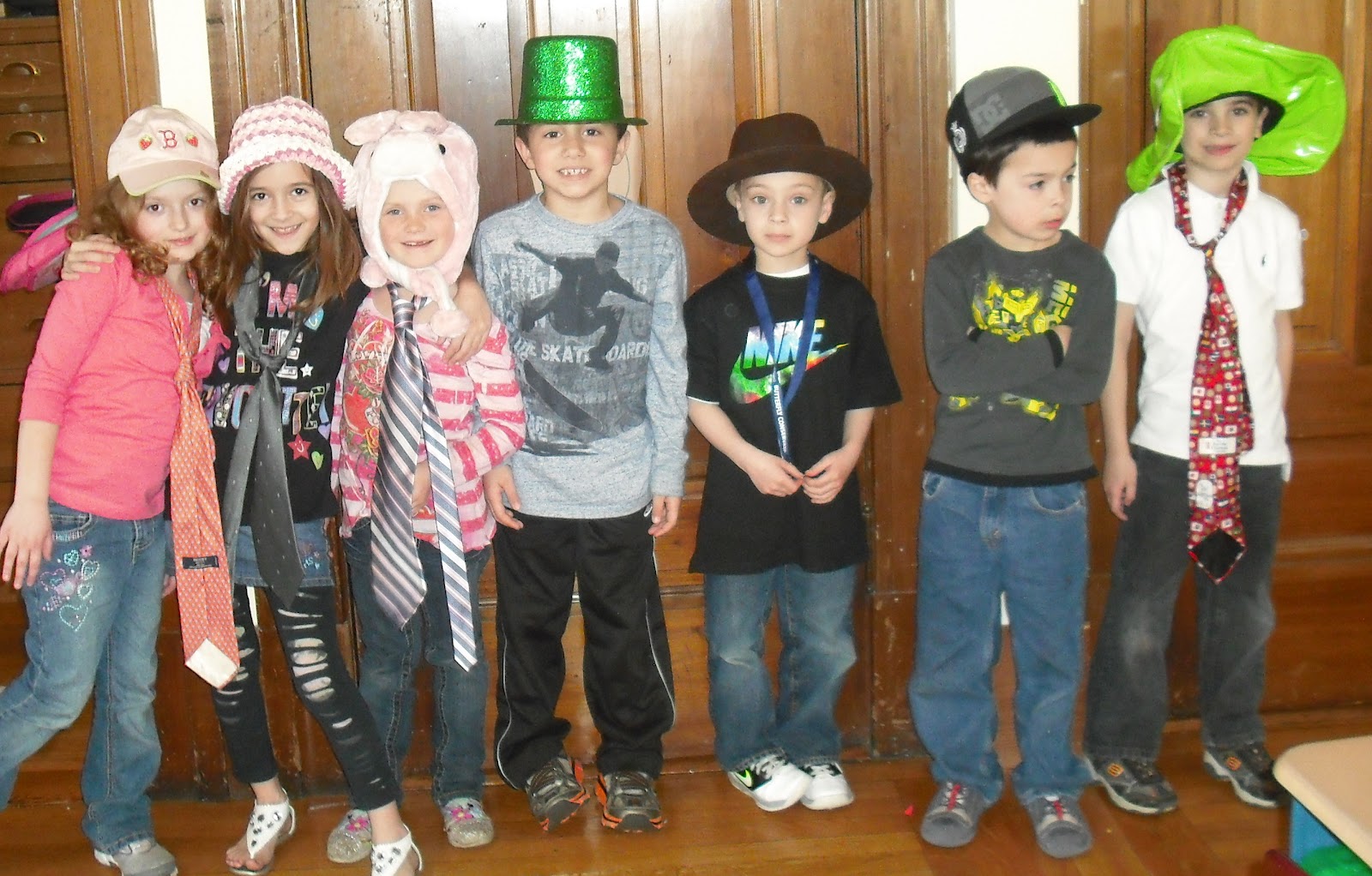 Antioch School News Spirit Week Crazy Hat and Tie Day!
