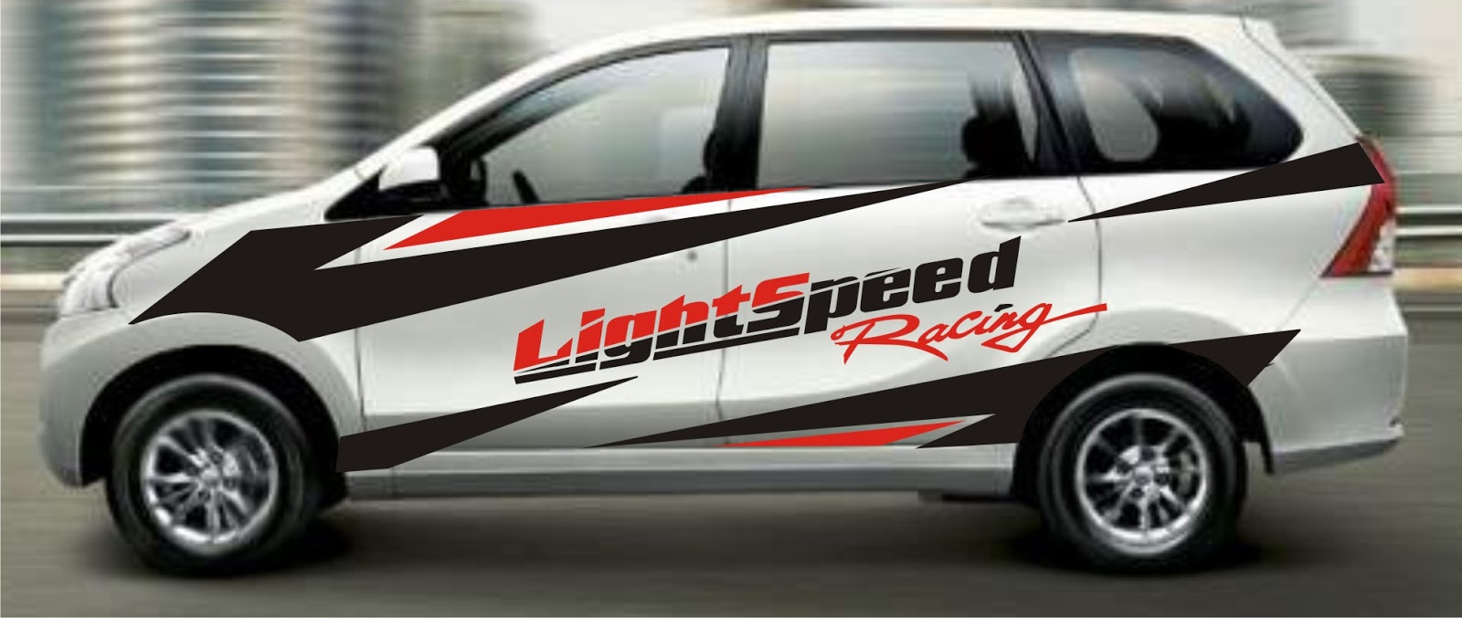 Cutting Sticker Avanza Xenia Putih