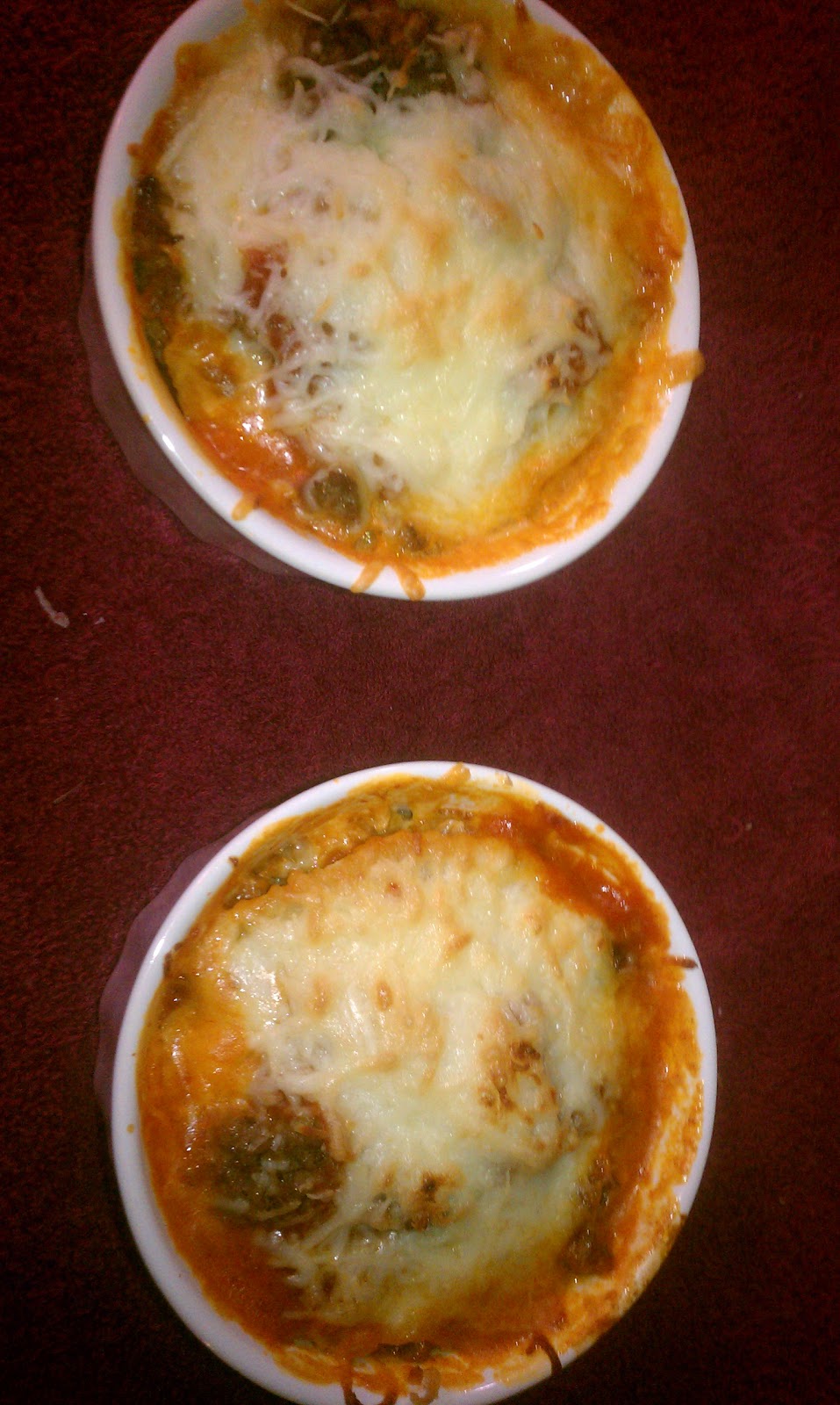 Goddess of Yum Individual Lasagna Ramekins