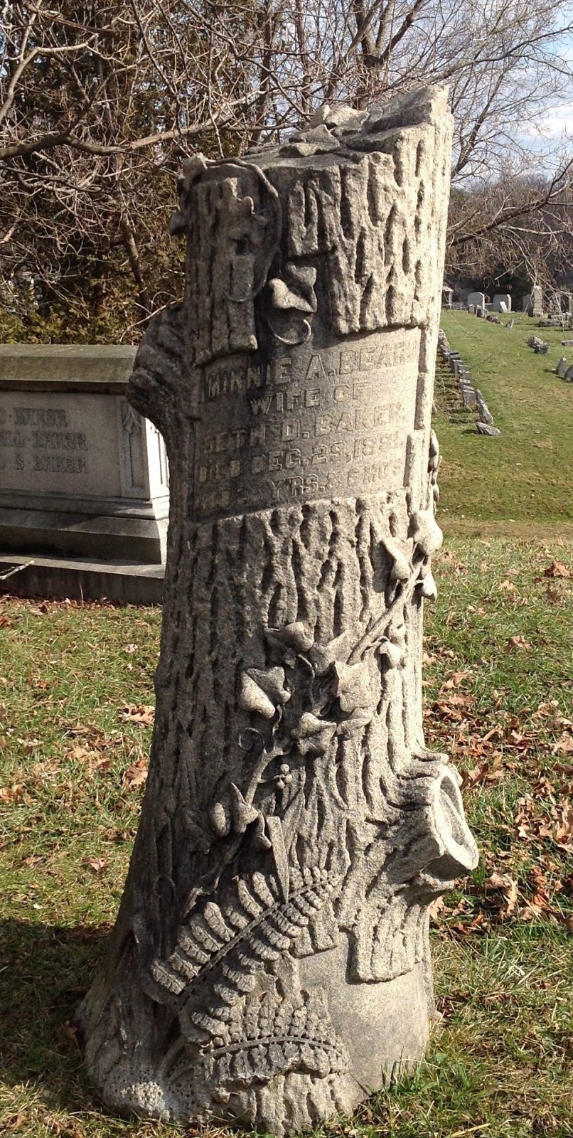 Central New York Genealogical Society Tree Stump Monuments