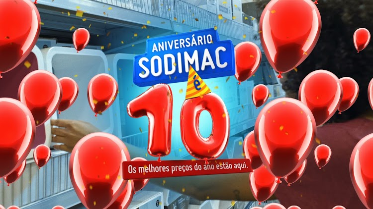 Campanha “Aniversário Sodimac é 10” celebra aniversário da marca no Brasil