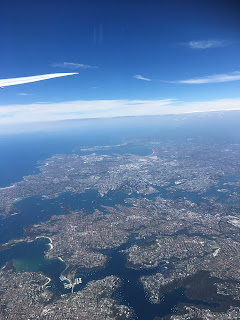 plane over Sydney