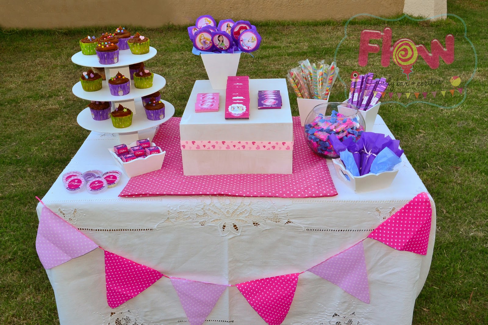 Candy Bar + cositas Flow GOLOSINAS PERSONALIZADAS