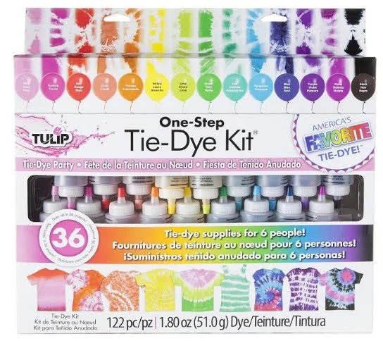Tulip Tie Dye Kit   Tie dye is so much fun and it's the perfect group craft for teenagers or a fun craft for just a teen or two.