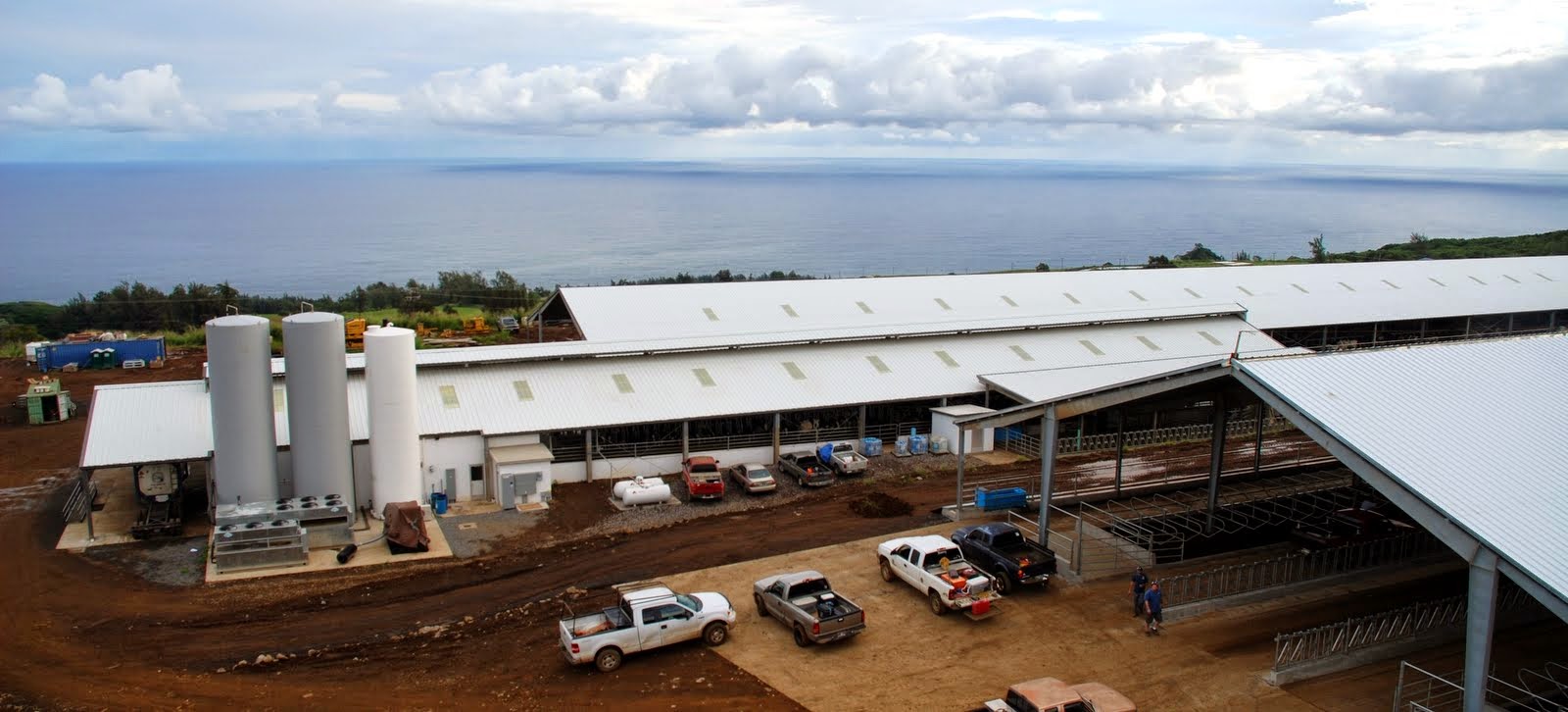 Vance Dairy Construction December 2014 Big Island Dairy