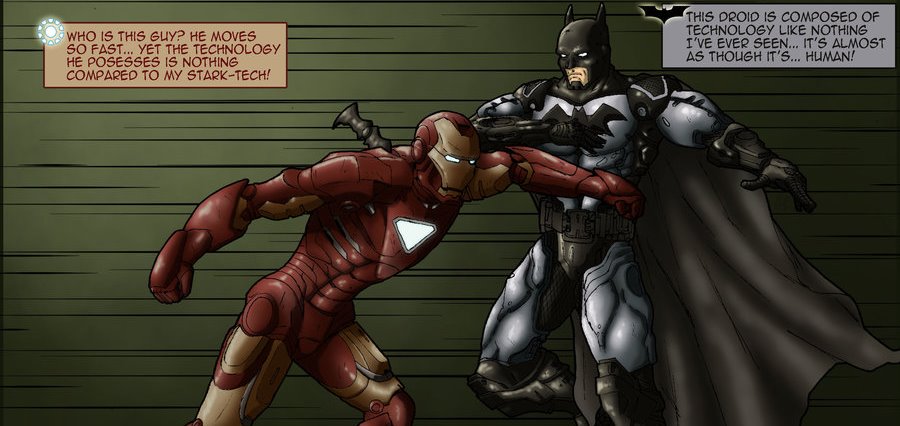 batman iron man suit