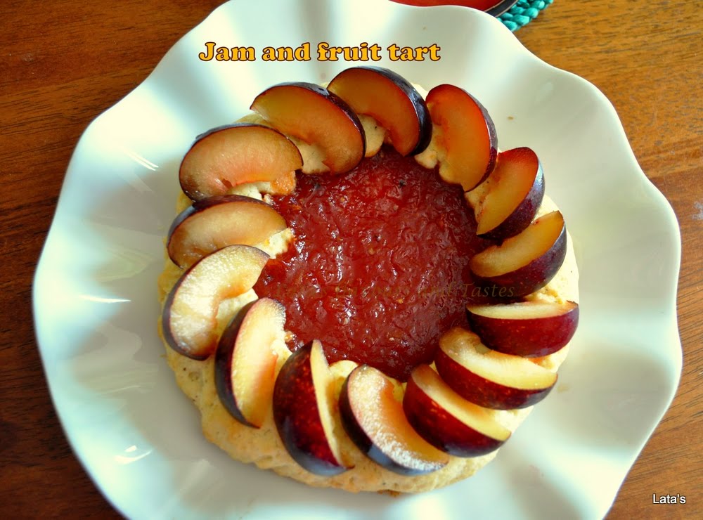 Flavours and Tastes Jam and Fruit Tart