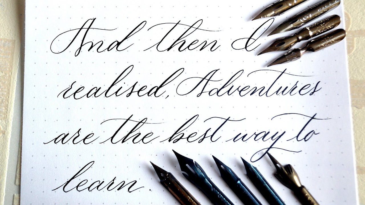 Calligraphy Best Calligraphy Nibs Calligraph Choices