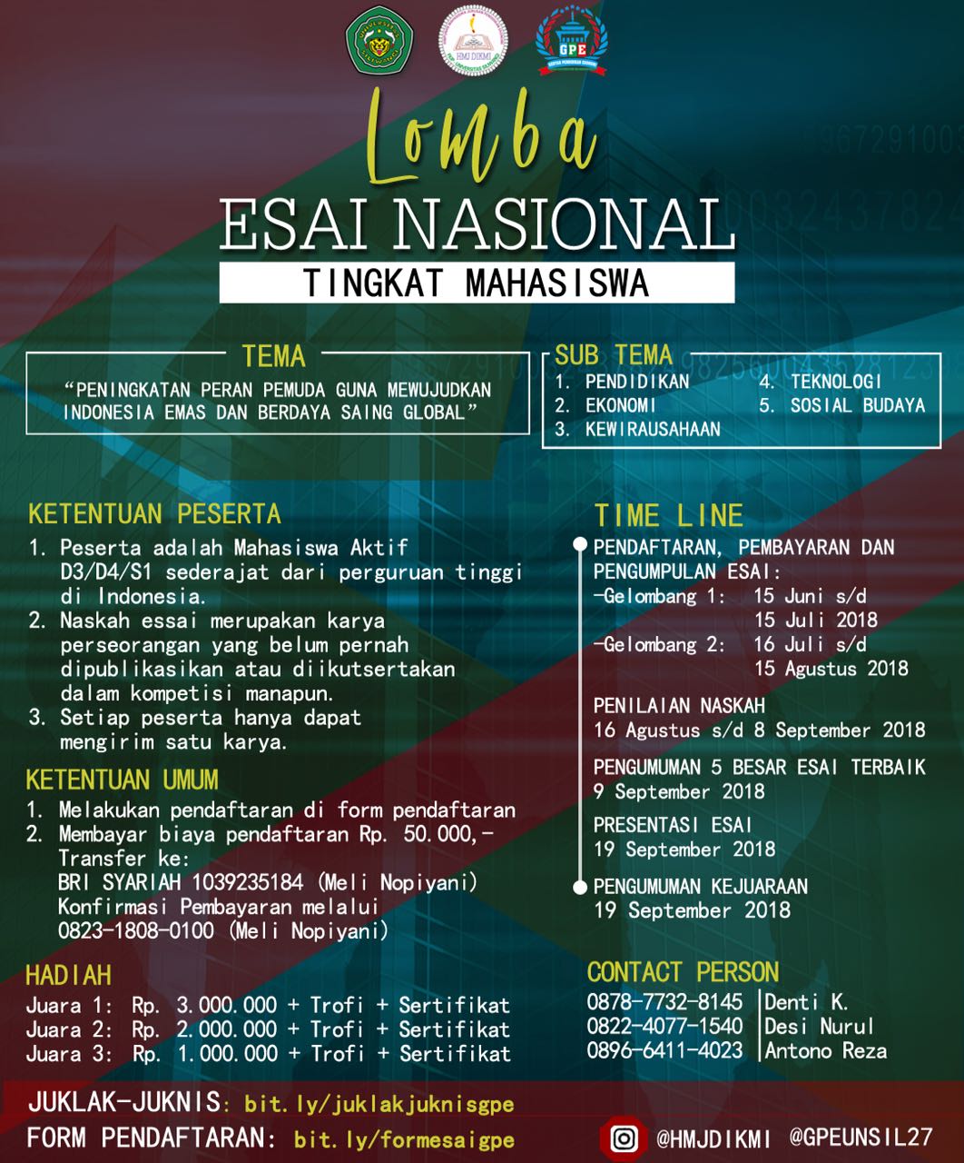 Lomba essay gratis 2018 02 image