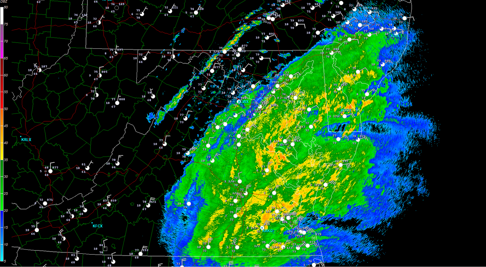 The Original Weather Blog Updated Hurricane Irene Impacts Virginia