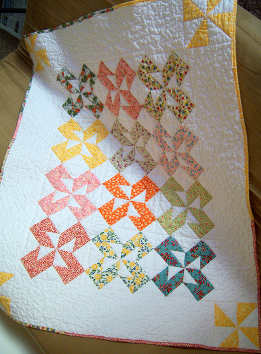 Quilting Land Dutch Pinwheels Quilt