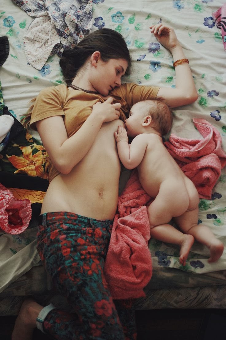 Nude Breastfeeding 4