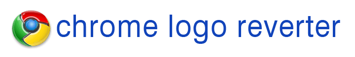 Chrome Logo Reverter