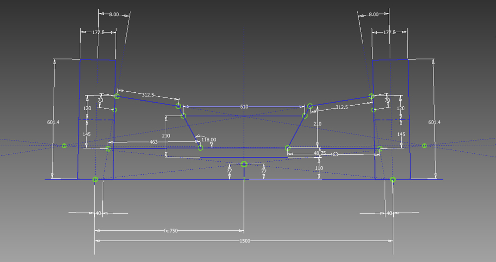 Project Seven Suspension geometry Part 1