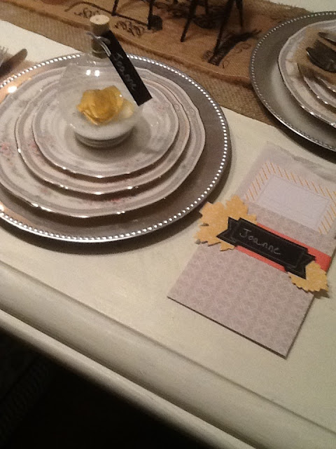 THANKSGIVING PLACE SETTING