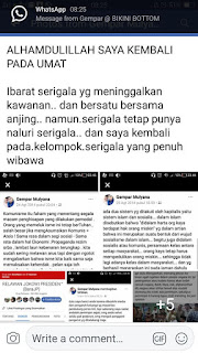 Akun Gempar Mulyana Tumbang di Report oleh Talafi Numero Unos - Kajian Medina