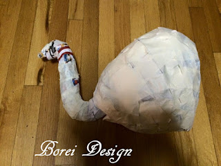 How to make an animal elephant wall bust tutorial with free pattern