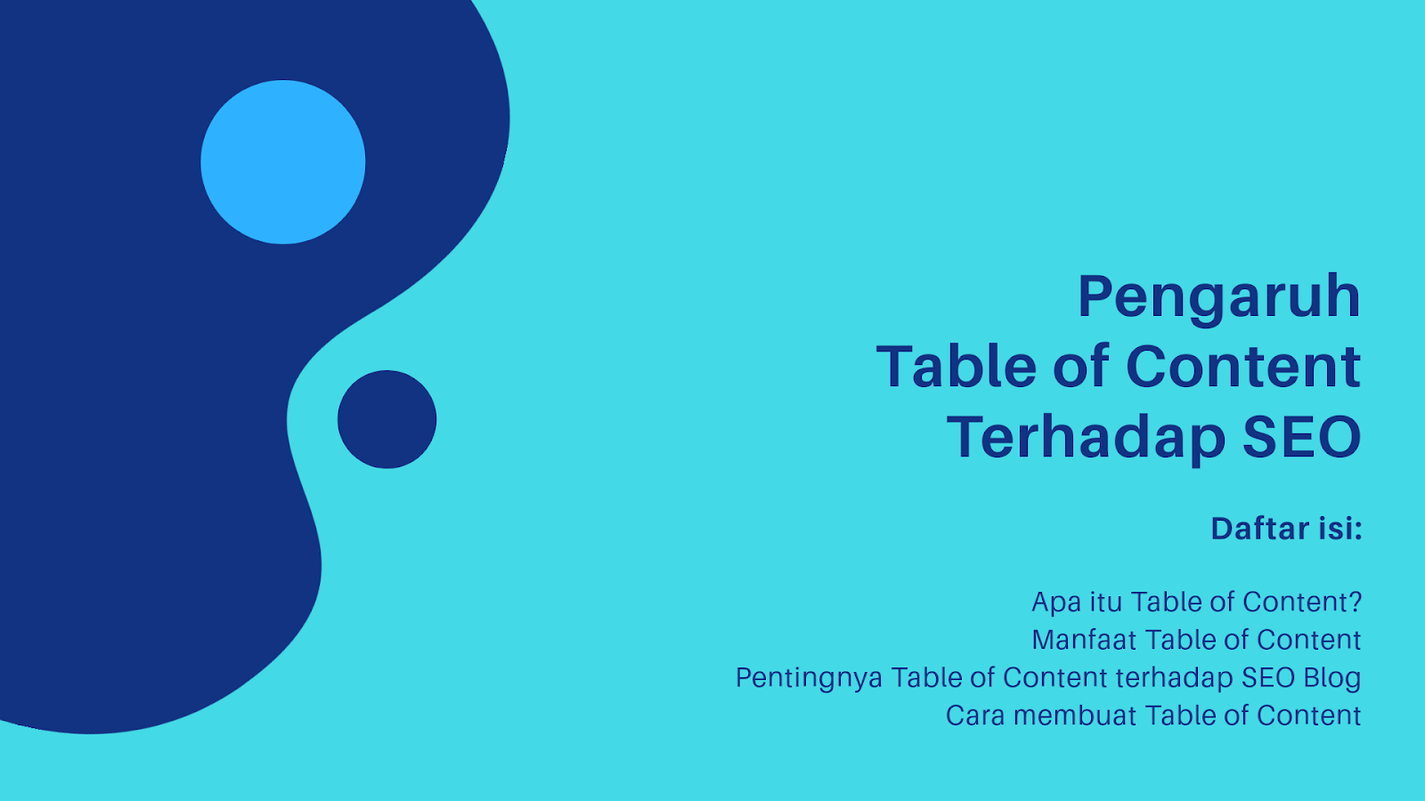 Pengaruh Table of Content Terhadap SEO Pengaruh Table of Content Terhadap SEO