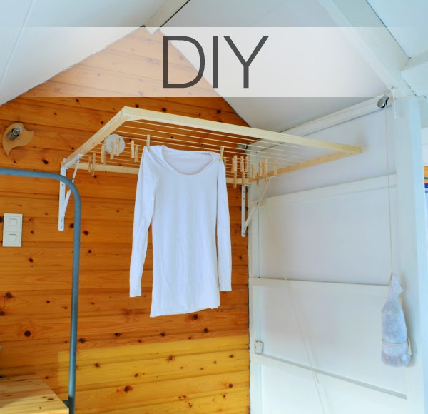 Gem & Em: DIY- foldable drying rack