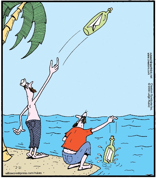 Μπουκάλια έχουν μήνυμα