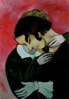 Deshielo, poema escrito por Lau Firpo, pintura Marc Chagall
