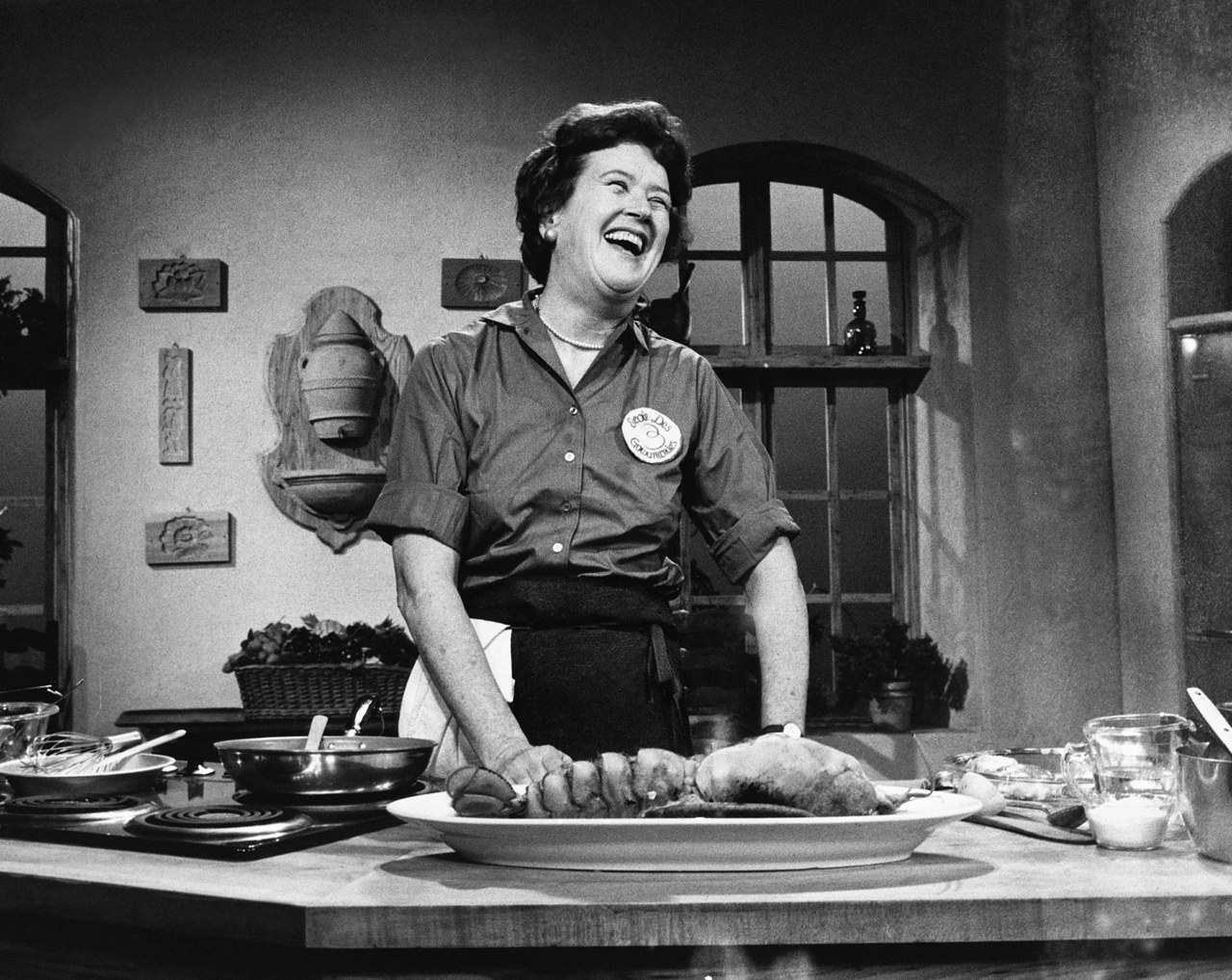 La cocina de Aisha Mousse de chocolate de Julia Child Cooking the Chef