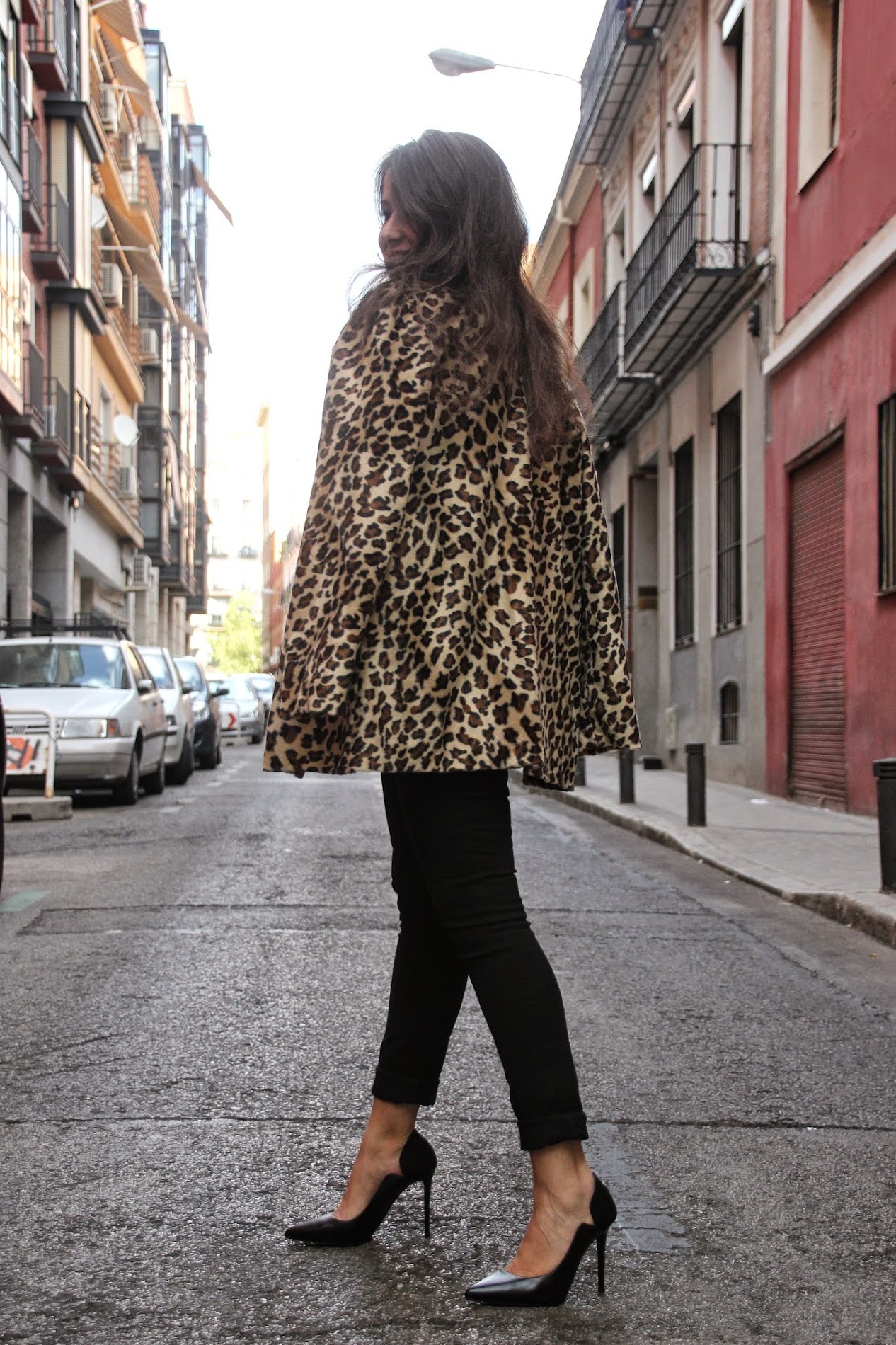DIY Abrigo de pelos Animal Print (patrones gratis)