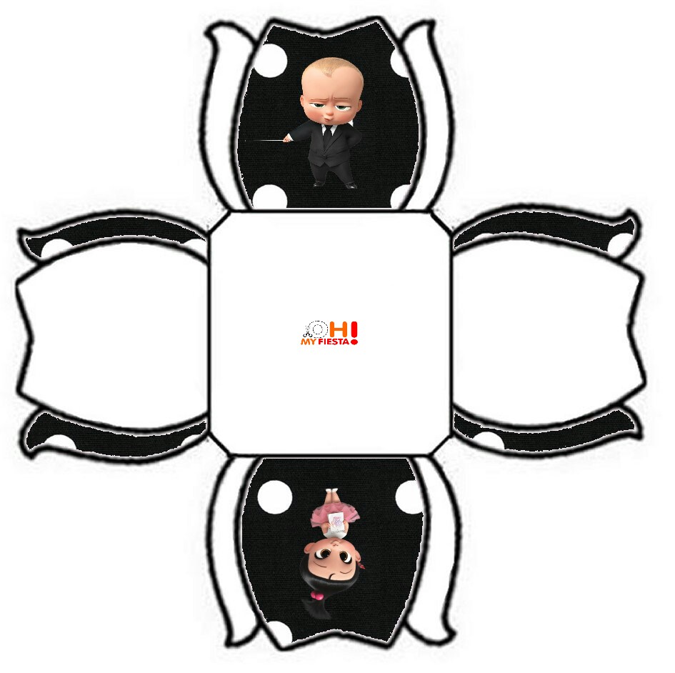 The Boss Baby Party Free Printable Boxes. - Oh My Baby!