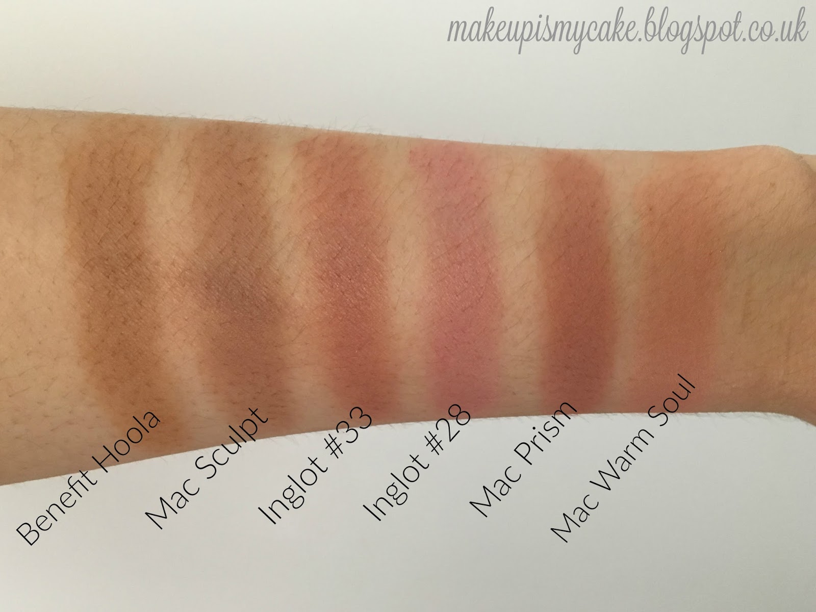 Neutral Blushes and Mac Prism Dupe Creme Cup Makeup
