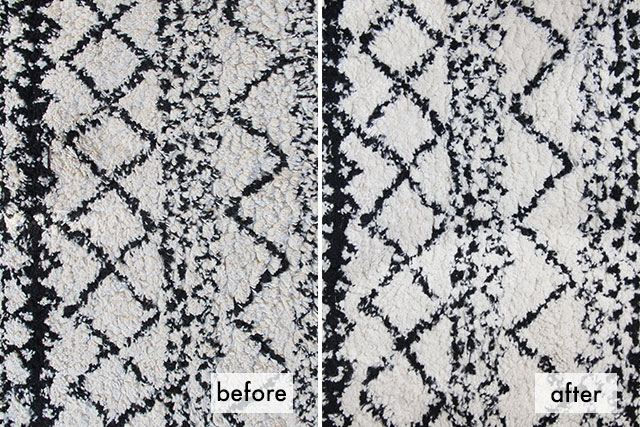 Before & After | How to Clean Carpet by Hand