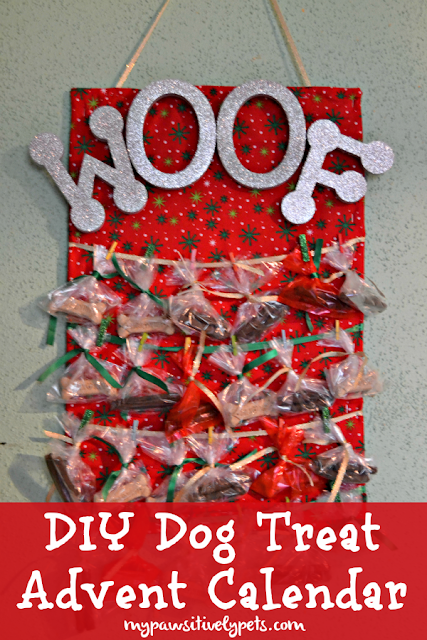 DIY Dog Treat Advent Calendar #TreatThePups Pawsitively Pets DIY Dog Treat Advent Calendar #TreatThePups Pawsitively Pets