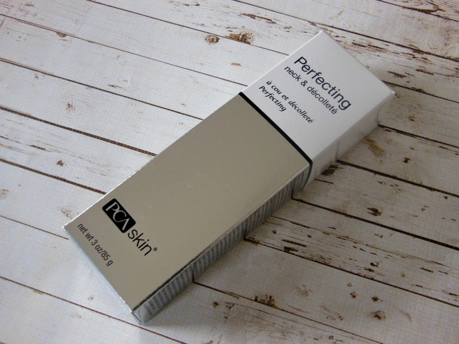 PRODUCT REVIEW PCA SKIN PERFECTING NECK AND DECOLLETE The Beauty