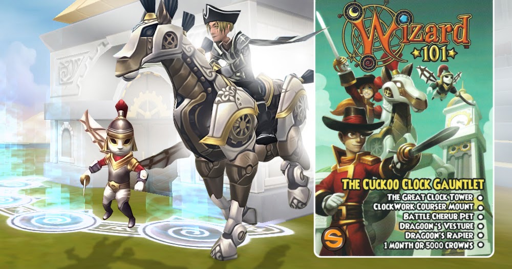Wizard101 Cuckoo Clock Gauntlet Bundle Swordroll's Blog