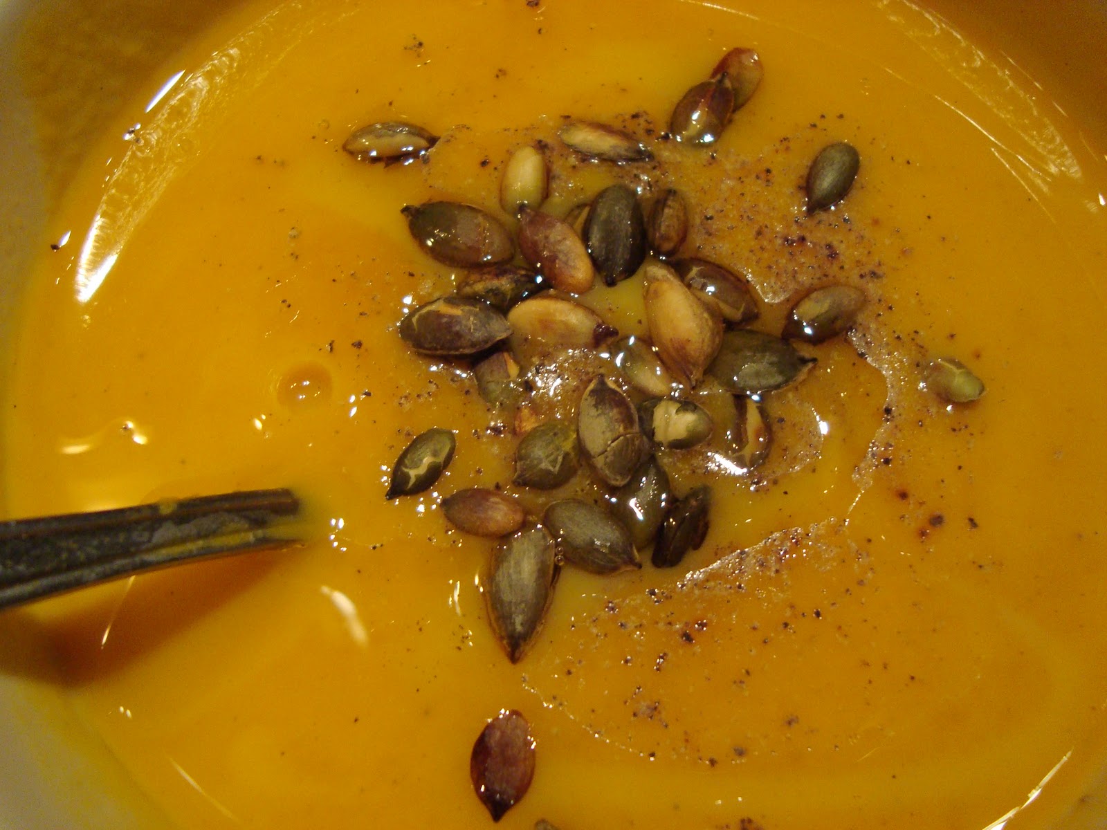 Celery and Pumpkin Soup