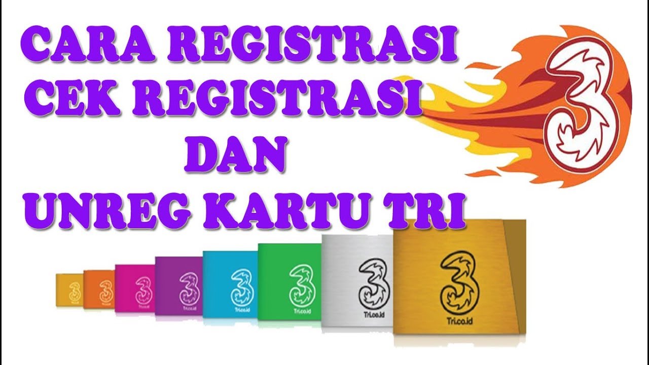 Cara Cek Registrasi Kartu 3 Dengan Mudah