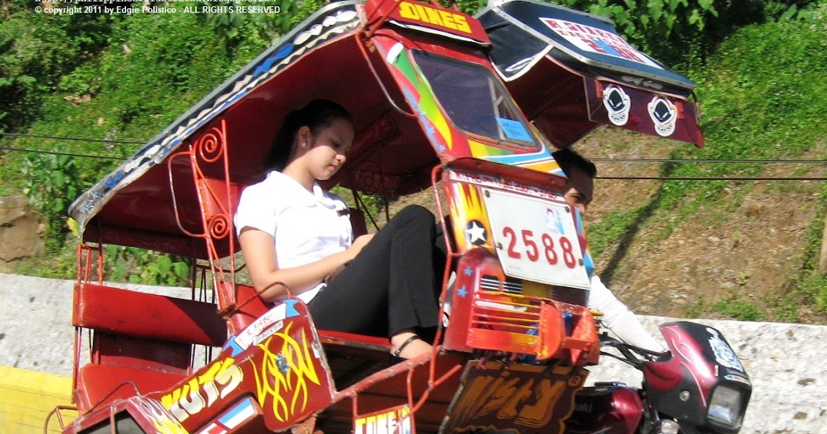 Philippines Illustrated Tricycles that always look up the heavens to