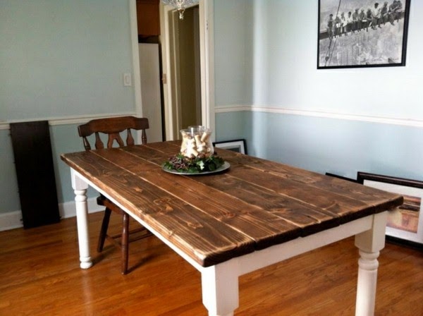 Particularly striking vintage tables!